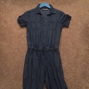 ASOS Short Sleeve Jumpsuit Drawstring Waist XS